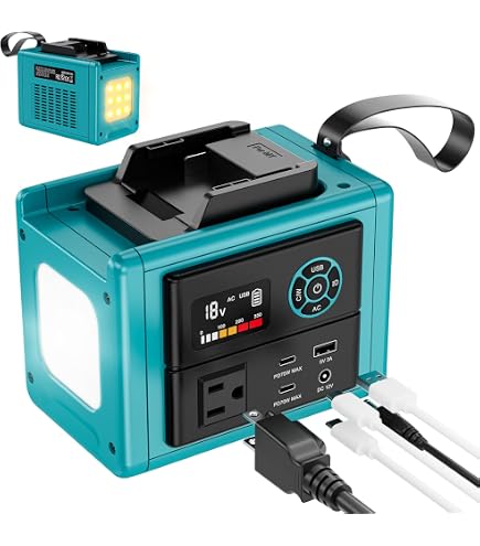 Amazon.co.jp: Hipoke マキタ18Vバッテリー対応350Wパワーインバーター